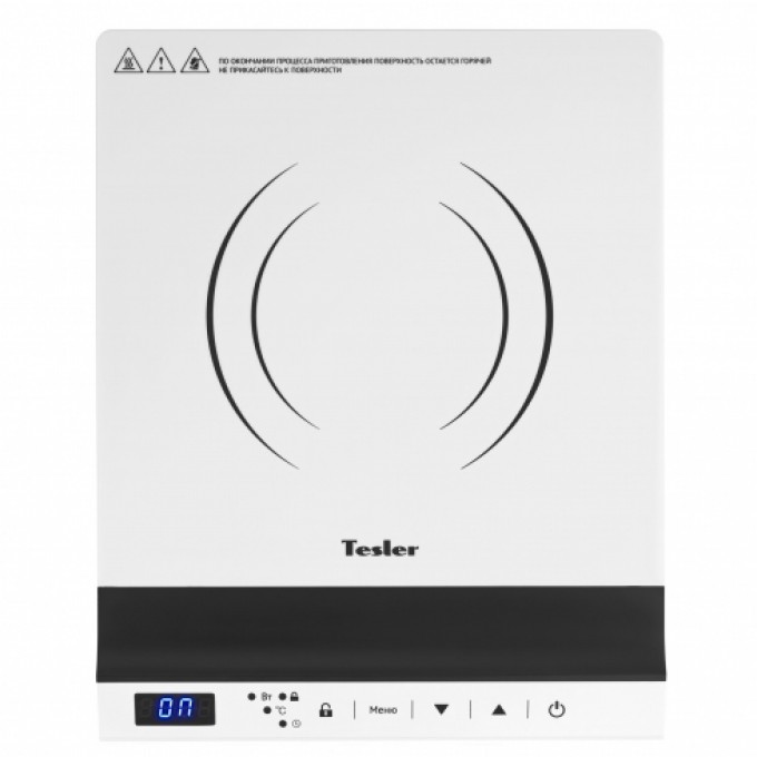 Настольная индукционная плитка TESLER PI-18 White 100027796239